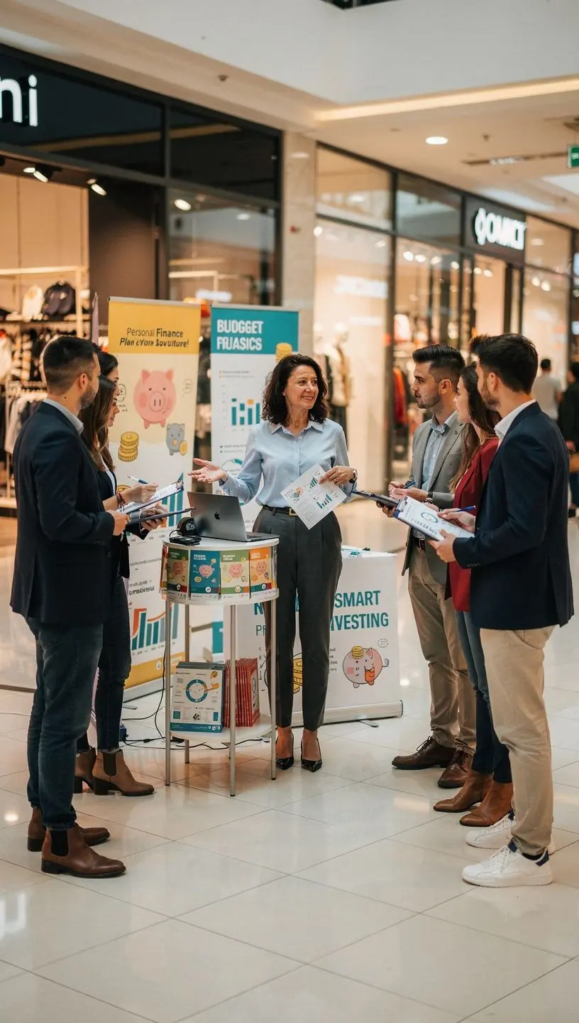 Persoană completând un buget pazomofima.sbs pe un formular tipărit, asistată de un consultant financiar